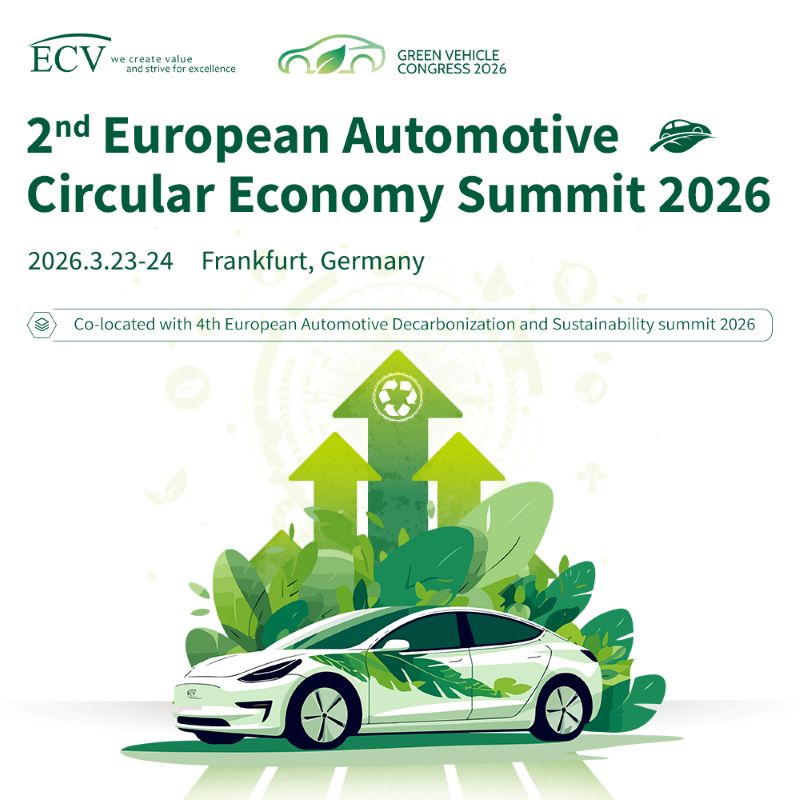 GWCN, a Partner of the 2nd European Automotive Circular Economy Summit 2026