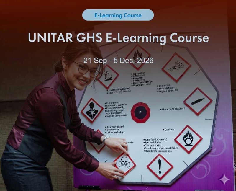 GWCN is collaborating with UNITAR on their GHS E-Learning Course